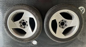 Dodge Viper Gen 1 1994 3-Spoke Wheels 17" Rear with Original Tires - Picture 1 of 4