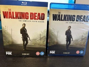 The Walking Dead Season 5 Blu Ray UK Release NEW & SEALED - Imagen 1 de 1