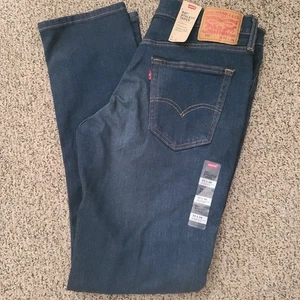 Nuevo Levi's 541 ATHLETIC JEANS 33 x 34 hombres azul denim elástico - Imagen 1 de 4