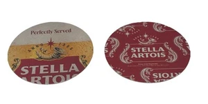 Neu 2x Bierdeckel Stella Artois perfekt serviert - Bild 1 von 1