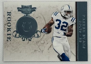 Placas y parches Panini 124 Darren Evans RC 2011 novato platino/10 Colts - Imagen 1 de 2