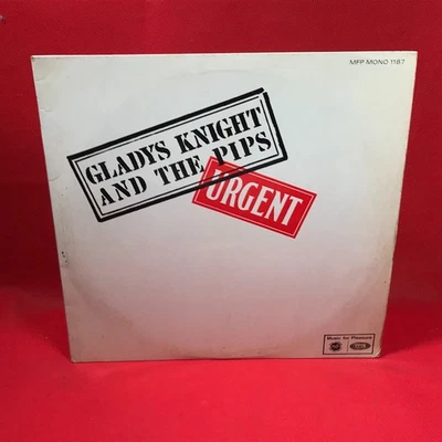 GLADYS KNIGHT & THE PIPS Urgent - 1967 UK vinyl LP Letters Full Of Tears record - Image 1 of 4