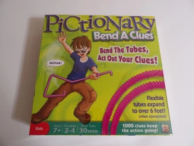 Mattel Boardgame Pictionary - Bend-A-Clues Brand New Sealed - Image 1 of 4