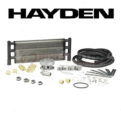Hayden Engine Oil Cooler for 1975-1996 Chevrolet G30 - Belts Cooling oj Foto 1 de 4