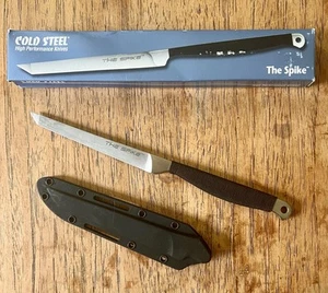 COLD STEEL VINTAGE 53CT SPIKE TANTO DAWSON FIXED BLADE KNIFE TAIWAN 2000 NIB - Picture 1 of 6
