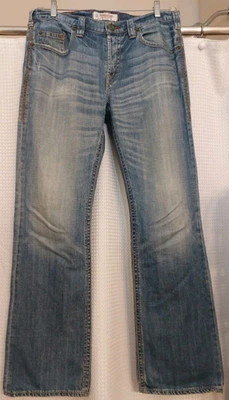 Jeans 1921 para hombre desgastados talla 36X35 pierna recta jeans botones mosca Foto 1 de 4