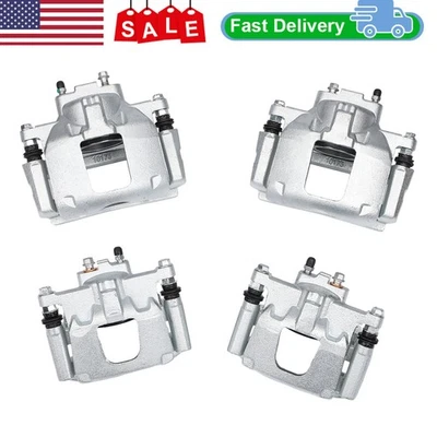 Суппорты дискового тормоза подходят для 08–17 Dodge Jeep Wrangler Nitro передние и задние 4 шт. - Изображение 1 из 4