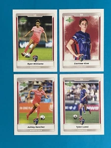 2025 NC Courage Parkside Soccer Card Lot NWSL Williams Vine Sanchez Lussi - Bild 1 von 2