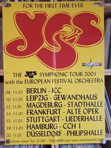 Original Tour - Poster : YES * Symphonic Tour 2001  (Berlin, Frankfurt etc.) - Bild 1 von 1