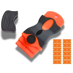 Plastic Scraper Tool Glass Window Cleaning Paint Removal Dirt Sticker Removal UK - Picture 1 of 11