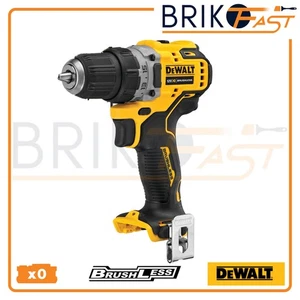 Trapano Avvitatore DeWalt DCD701NT 12V XR Brushless Compatto Solo Corpo No Batt. - Foto 1 di 9