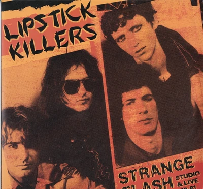 LIPSTICK KILLERS Strange Flash 2LP AUSSIE PUNK GARAGE Orange Vinyl - Image 1 of 2