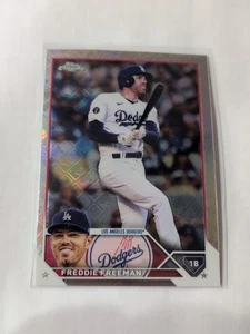 2023 Topps Chrome Logofractor Freddie Freeman Dodgers - Bild 1 von 4