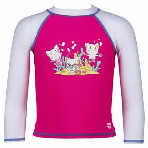 Arena children's swim shirt, long-sleeved shirt, FRIENDS, pink-white, 2-3 years - Picture 1 of 1