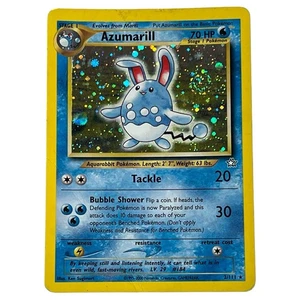 Azumarill 2/111 Neo Genesis Unlimited Holo Raro Remolino Pokémon WOTC De Colección - Imagen 1 de 4