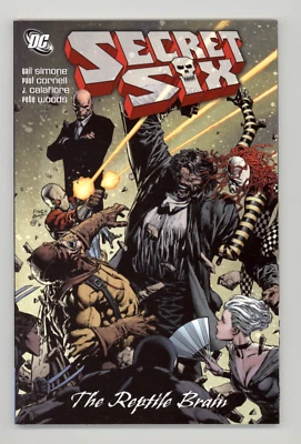 SECRET SIX: The Reptile Brain DC Comics NUEVO nunca leído TPB Foto 1 de 2