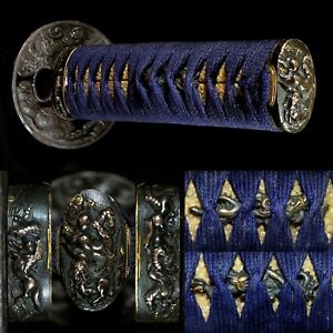 古董日本刀镡| eBay
