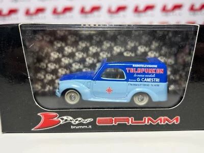 1:43 Fiat 500C Belvedere Telefunken Assistenza 1950 R355 - Brumm - Immagine 1 di 4