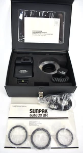 Sunpak Auto DX 8R Thyristor Hot Shoe Mount Ring Light Flash For Canon- CA-1D - Picture 1 of 7