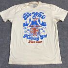 The Who T-shirt L Beige Moving On Tour 2019 Double Sided Official