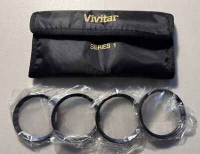 Vivitar #0720812 Series 1 (52mm) Multi-Coated Close-Up & Macro Filter Set of 4 - Image 1 of 2