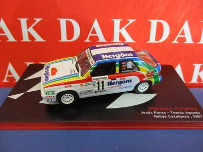 Die cast 1/43 Modellino Auto Renault 11 Turbo Rally Catalunya 1987 J. Puras - Immagine 1 di 4
