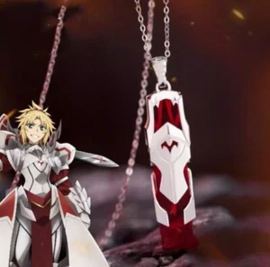 Anime Fate/Stay Night/Apocrypha Mordred Necklace Pendant Jewelry Cosplay Prop - Picture 1 of 10