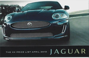 Jaguar XK Specifications 2010 UK Market Brochure Coupe Convertible Portfolio XKR - Picture 1 of 3