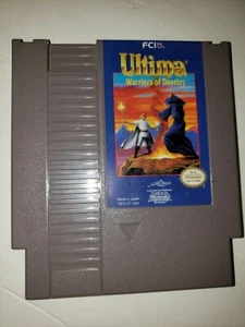 Ultima Warriors Of Destiny (Nintendo Entertainment System NES) Cart GREAT Shape - Picture 1 of 4
