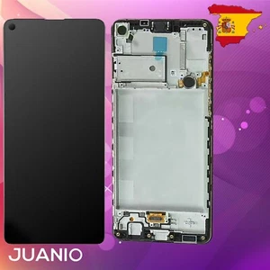 Pantalla LCD + Táctil con Marco para Samsung A21S SM-A217F GH82-22988A 6.5" AZUL - Imagen 1 de 7