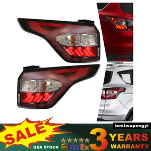 LED Tail Light Set For 2017-2019 Ford Escape Left & Right Outer with bulb - Bild 1 von 13