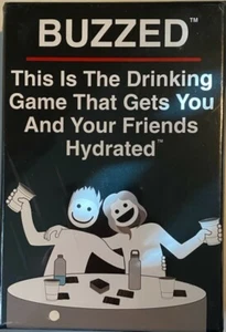 Buzzed ~ Drinking Game ~ "Gets You & Your Friends Hydrated" ~ Factory Sealed - Picture 1 of 5