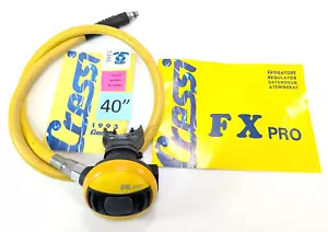 Cressi FX Pro Octo 2° Stadio Regolatore Immersioni Subacquee Giallo Polpo #5165 - Foto 1 di 11