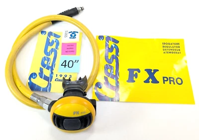 Cressi FX Pro Octo 2da Etapa Regulador Buceo Pulpo Amarillo #5165 Foto 1 de 4
