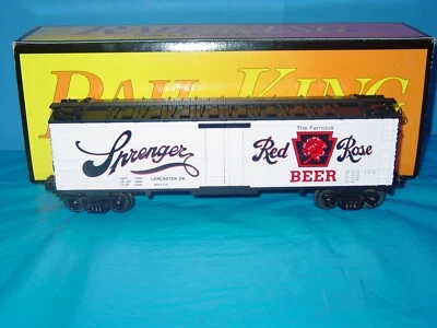 MTH  -  RAIL  KING  -  # 30 - 7872  -  RED  ROSE  BEER  MODERN  REEFER - Image 1 of 3