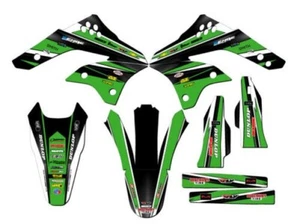 2006-2008 KX 450F VIGOR Green Senge Graphics Kit Compatible with Kawasaki - Picture 1 of 4