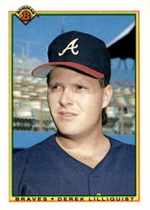 1990 Bowman #7 Derek Lilliquist - Atlanta Braves
