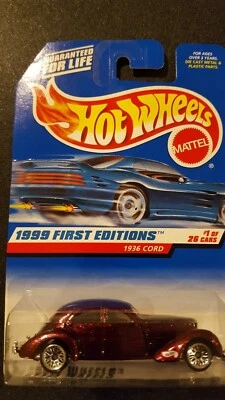 Hot Wheels 1999 First Editions 1936 Cord #1 of 26 - Image 1 of 2