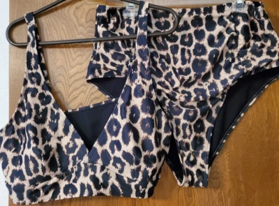 Bikini mujer 2 piezas estampado animal - talla 3XL Foto 1 de 4