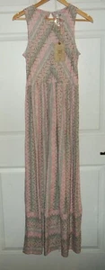 Schönes bodenlanges ärmelloses Sommerkleid, groß, neu mit Etikett - Bild 1 von 2