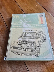 VW Golf & Jetta Workshop Manual (1974-1982) Haynes All Models - Picture 1 of 4