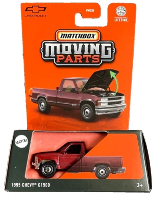 Matchbox 1995 Chevy C1500 Moving Parts 41/50 2025 1:64 Modellauto Spielzeug USA - Bild 1 von 4