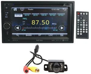NESA NS-651N 6.5" Car Monitor DVD Player Bluetooth/GPS/Android PhoneLink+Camera - Picture 1 of 12