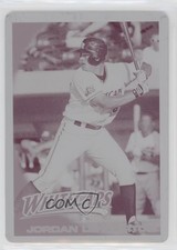 2010 Topps Pro Debut Printing Plate Magenta 1/1 Jordan Lennerton #214 0af