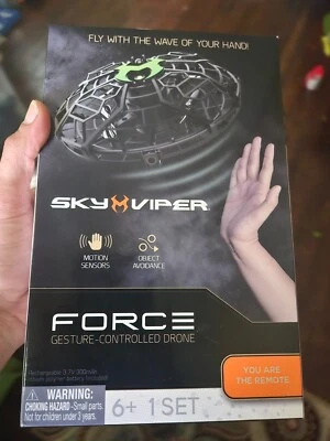 Sky Viper Force Hover Sphere Hand Controlled Drone Motion Sensor Rechargeable - Image 1 of 3