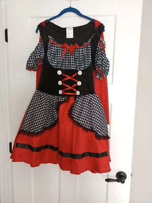 Women's Wonderland Miss Red Riding Hood Halloween Costume XL (14-16) - Image 1 of 4