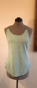 Calia di Carrie Underwood NUOVO! Canotta BodyBreeze a righe Move Racerback Small - Foto 1 di 5
