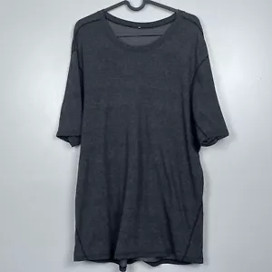 Lululemon Men's In Mind Short Sleeve Dark Gray Activewear, Gym, Training, Casual - Picture 1 of 9