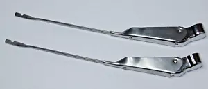 CLASSIC CITROEN 2CV STEEL WIPER ARM (PAIR) (Left Hand Drive) 2 CV BRAND NEW - Picture 1 of 5