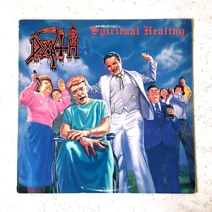 Death 'Spiritual Healing' Original 1990 Combat Records U.S. Pressing - Picture 1 of 16